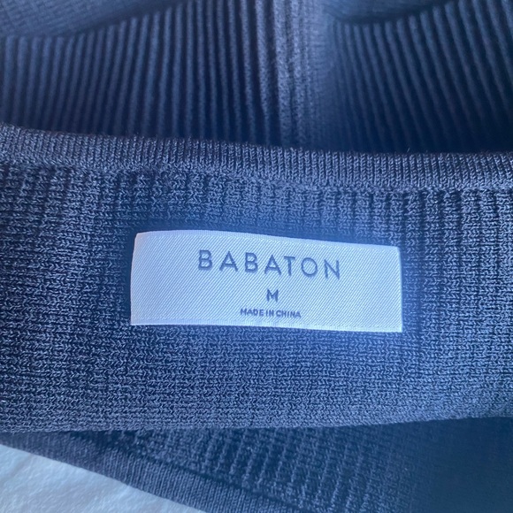 Babaton Sculpt Knit Squareneck Cropped Tank - Picture 4 of 4